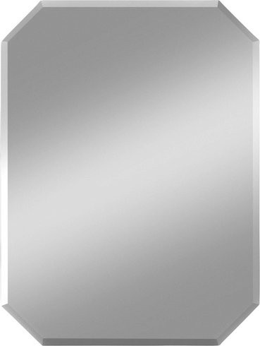 JOKEY Facettenspiegel Suma in Kristallform, rechteckig, silberfarben, B: 45 cm, H: 60 cm - Bild 1