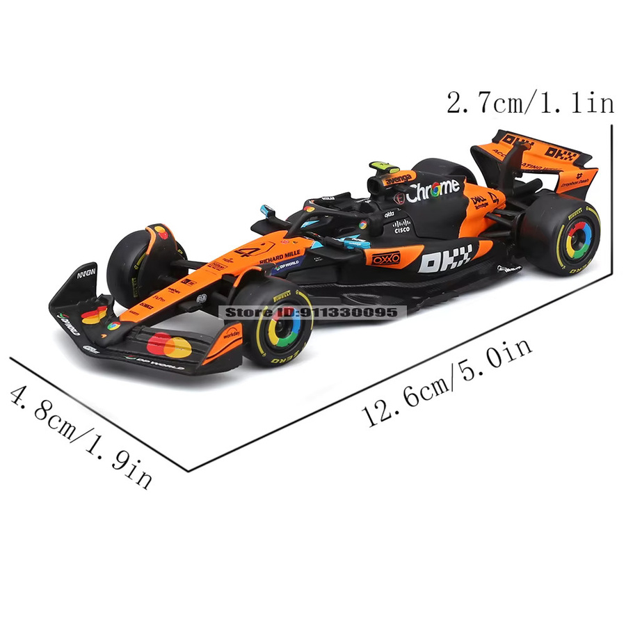 Bburago McLaren MCL39, Legierungsauto, 1:43, ab 3 Jahren - Bild 2
