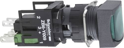 Schneider Electric XB6CW3B5B Leuchtdrucktaster Schwarz IP65 B/T/H: 18 x 18 x 57 mm - Bild 1