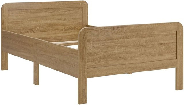 Homestyle4u Komfortbett für Senioren in Braun, B/T: 140 x 200 cm