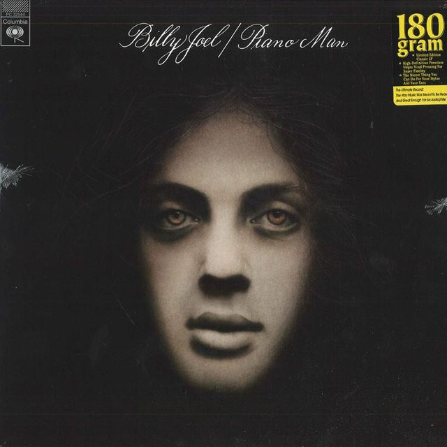 Billy Joel Piano Man LP Schallplatte Columbia Legac 2016 Rock Grau - Bild 1
