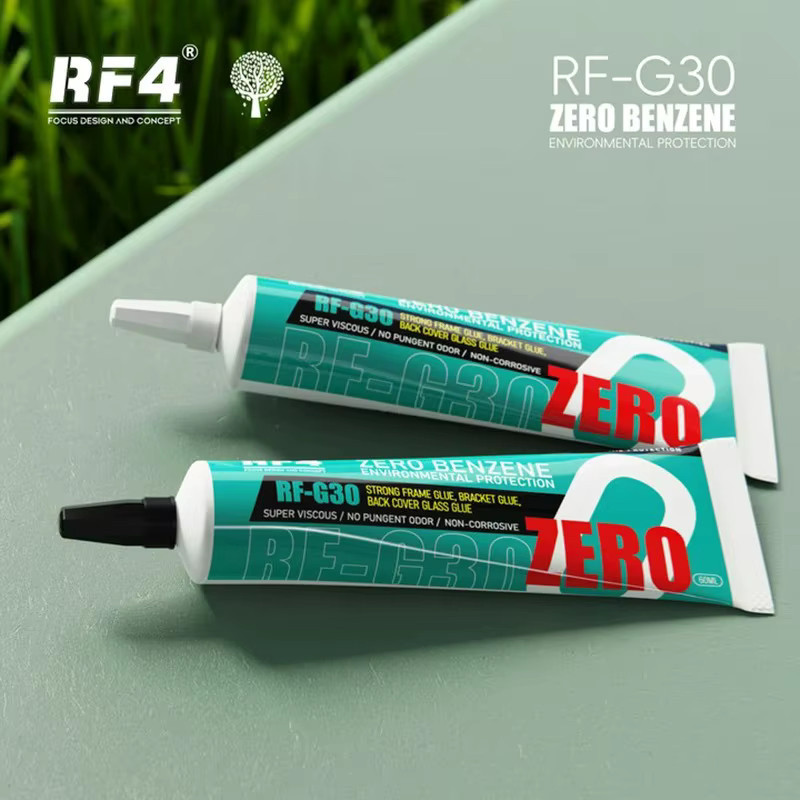 RF4 RF-G30 Nano Rahmen Kleber Universal Kontaktkleber für Glas und Kunststoff mit Präzisionsapplikator, Transparent, 60 ml - Bild 2
