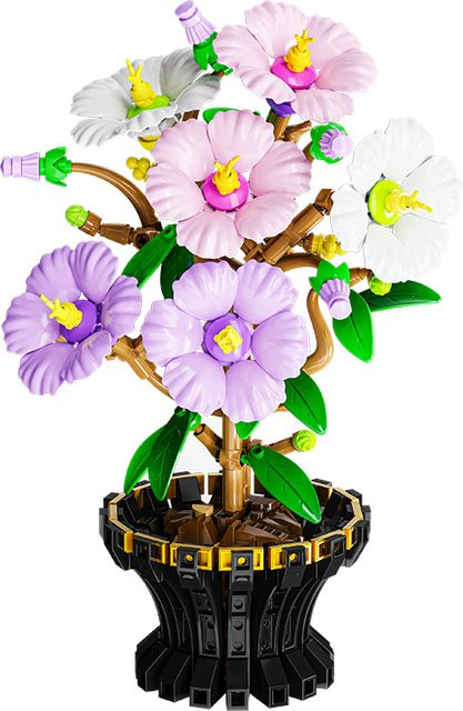 JAKI Bonsai Hibiskusbaum, Baustein-Set, 503 Teile - Bild 1