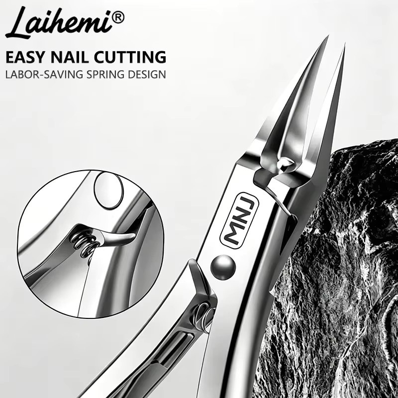 Laihemi Zehennagelzange mit geraden und gebogenen Klingen, Unisex - Bild 3