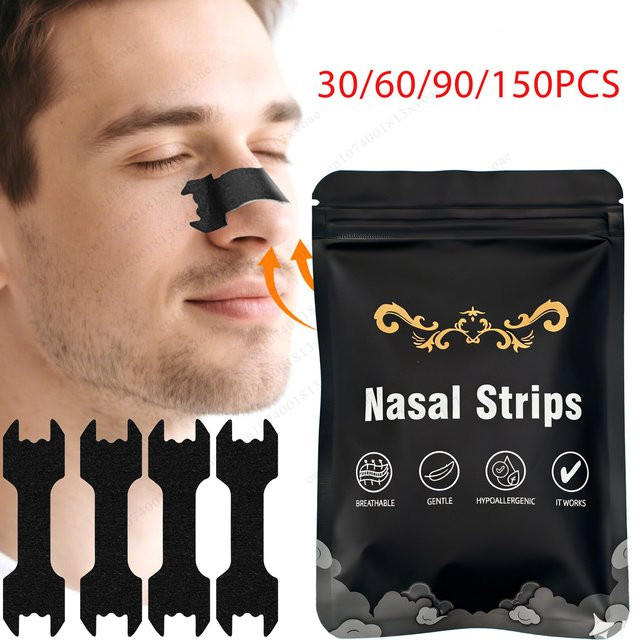 eelhoe Anti-Schnarch-Nasenpflaster-Set, Unisex - Bild 1