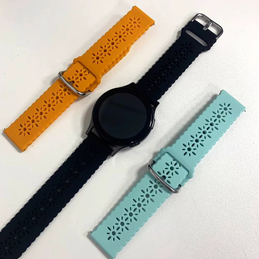 Xiaomi Uhrenarmband Silikon, 22 mm, Schwarz, Unisex - Bild 2