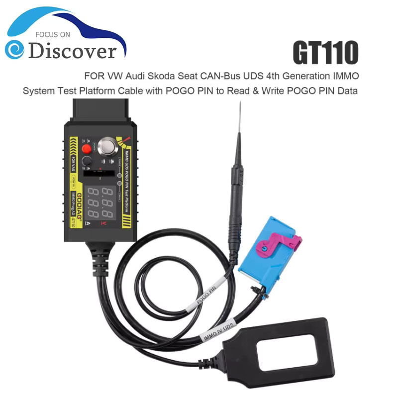 GODIAG VAG-Testplattformen Set GT112 K-Line, GT111 CAN-Bus und GT110 CAN-Bus UDS mit Pogo-Pin für VAG 2./3.5th/4. Generation - Bild 2