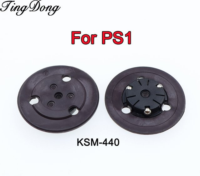 TingDong Spindelnabe CD-Halter Ersatz-Reparaturteil für PS1 PSX PSONE KSM-440 Laserkopf in Schwarz - Bild 1