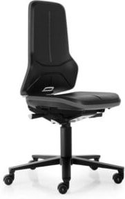 bimos Arbeitsstuhl ESD Neon 2 in Grau mit Rollen und Sitzhöhenverstellung 450-620 mm - Bild 1