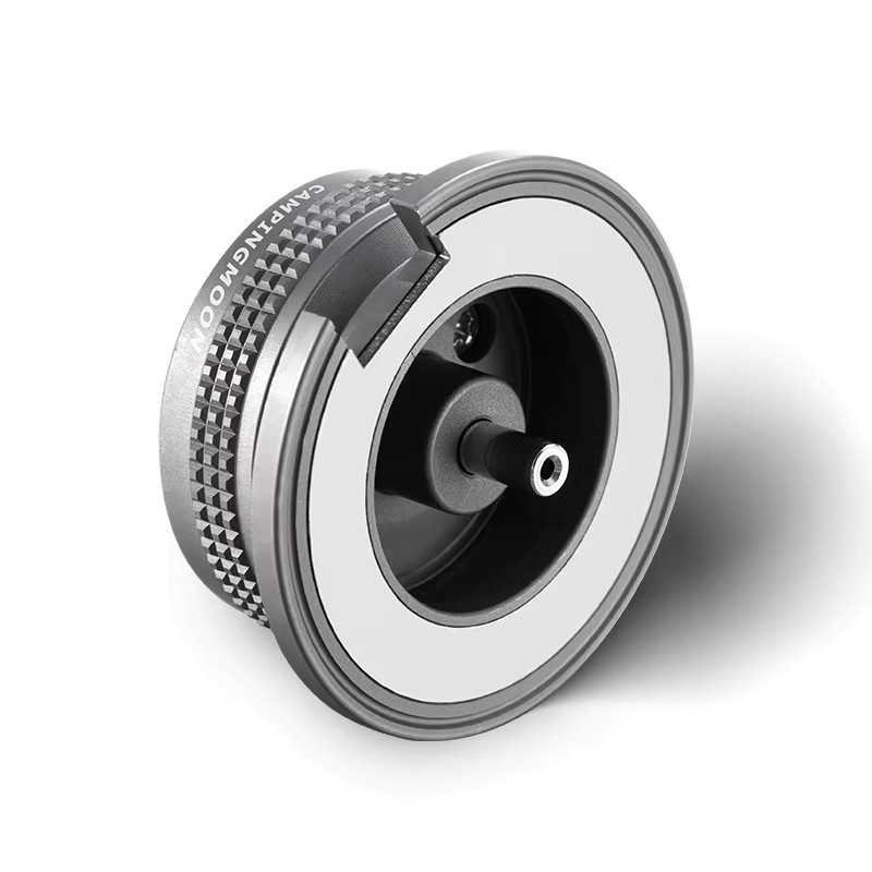 Campingmoon Gasherd Adapter Konverter für Kartuschen und Gastank in Silber - Bild 4