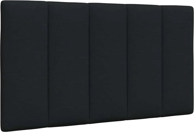 vidaXL Kopfteil-Kissen Hanko in Schwarz aus Polyester, Breite: 80 cm - Bild 1