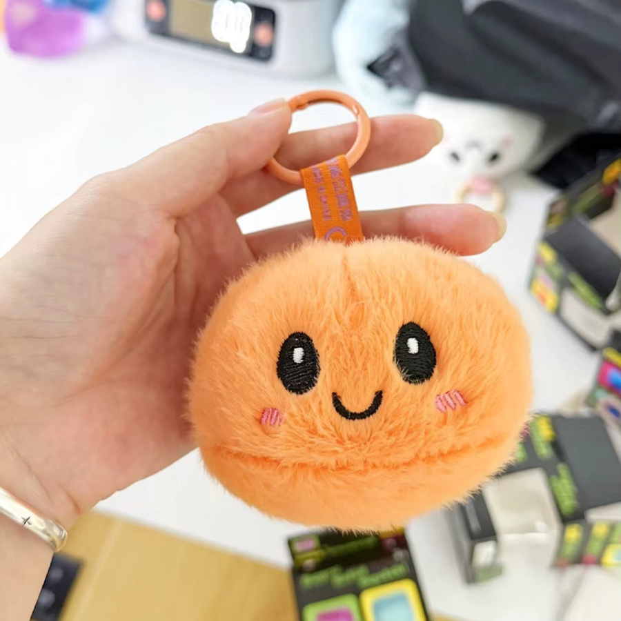 Kawaii Dampfbrötchen-Plüsch-Schlüsselanhänger, Plüsch / Textil - Bild 3