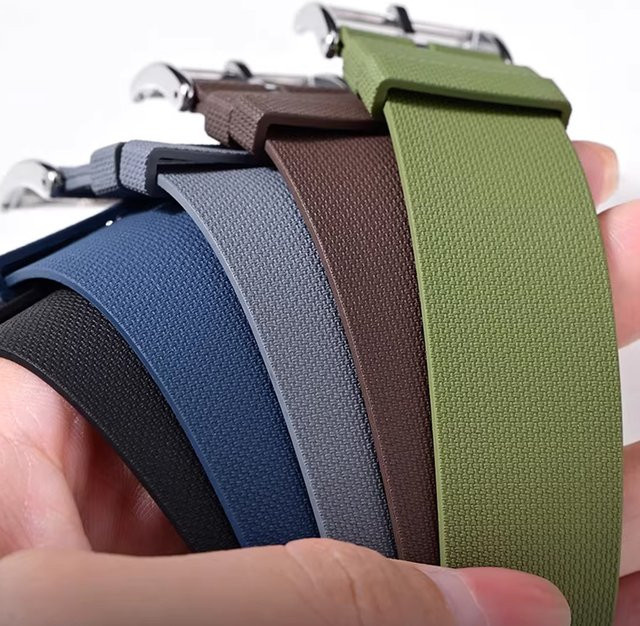 FancyWrist Uhrenarmband FKM, Silikon, Bunt, Unisex - Bild 1