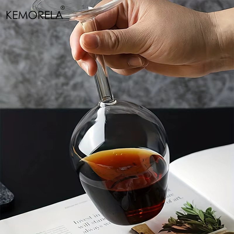 KEMORELA Weinkelch aus Borosilikatglas, transparent, 400 ml - Bild 2