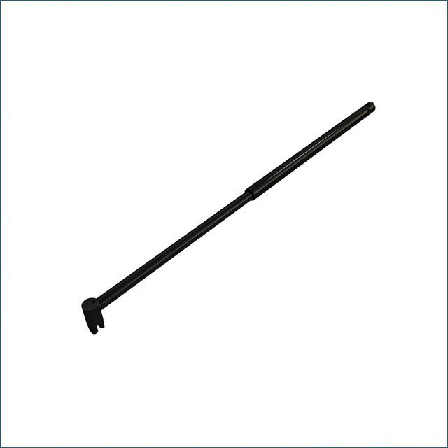 AICA Stabilisator für Duschkabine und Glaswand in Schwarz und Chrom Glänzend, Breite: 70-120 cm, für 6-10 mm Glasstärke - Bild 1