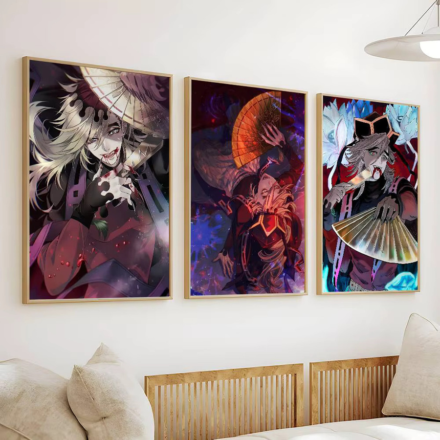 Wasserdichter Anime Douma Wandaufkleber als selbstklebendes Wandbild in Mehrfarben für deine Zimmerdekoration - Bild 5