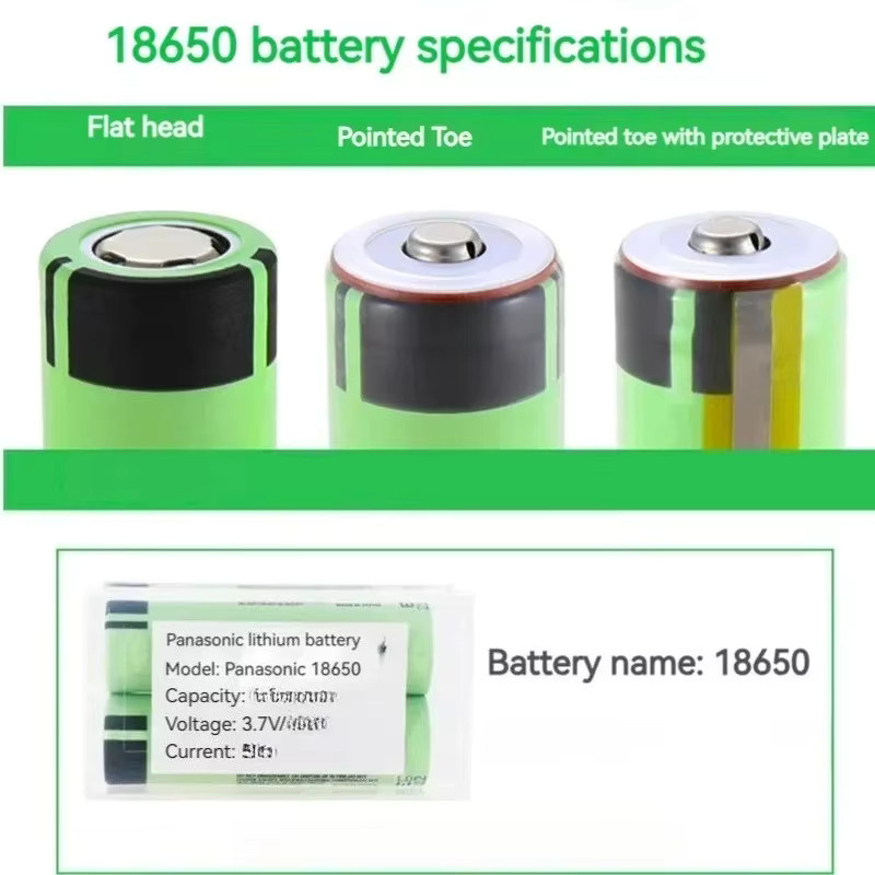 NDNNAS Lithium-Ionen-Akku NCR18650B 3,7V 3400mAh in Grün - Bild 2