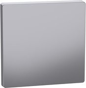 Merten Abdeckung und Wippe für Wechselschalter System Design in Edelstahl-Optik Silber MEG3300-6036 - Bild 1