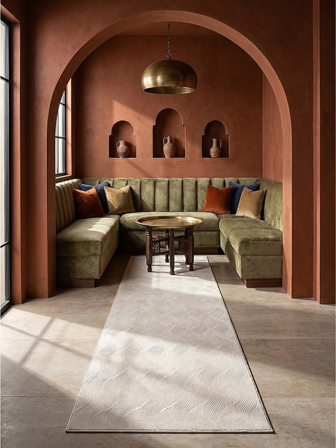 Antirutsch Läufer Kadima Design in Beige B/L: 80 x 150 cm - Bild 1