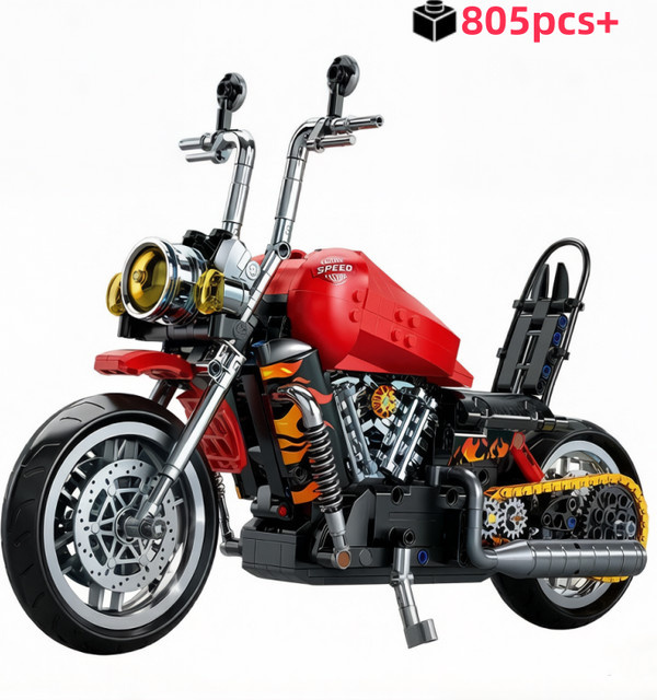 FUNXINEE Motorrad-Bausatz, 1:8, 805 Teile - Bild 1