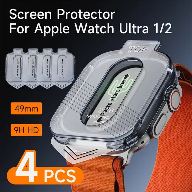 CHIICSMART Displayschutz Glas für Apple Watch Ultra2 49 mm - Bild 1