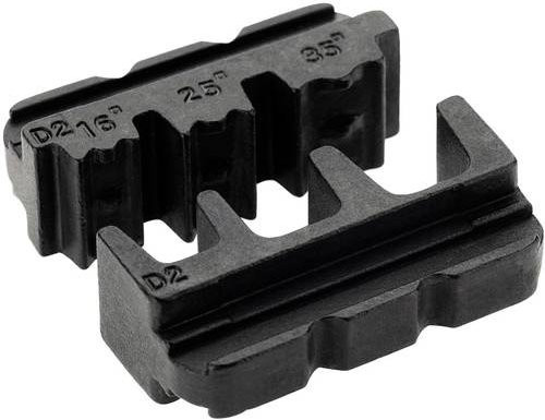 Cimco Crimpeinsatz 16 bis 35 mm² in Schwarz aus gehärtetem Stahl - Bild 1