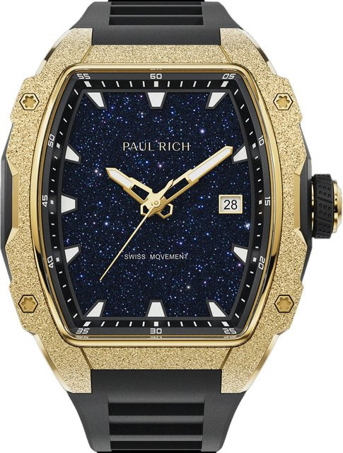 Paul Rich Armbanduhr Astro Manson, Quarz, Edelstahl, Blau, 42 mm, Herren - Bild 1