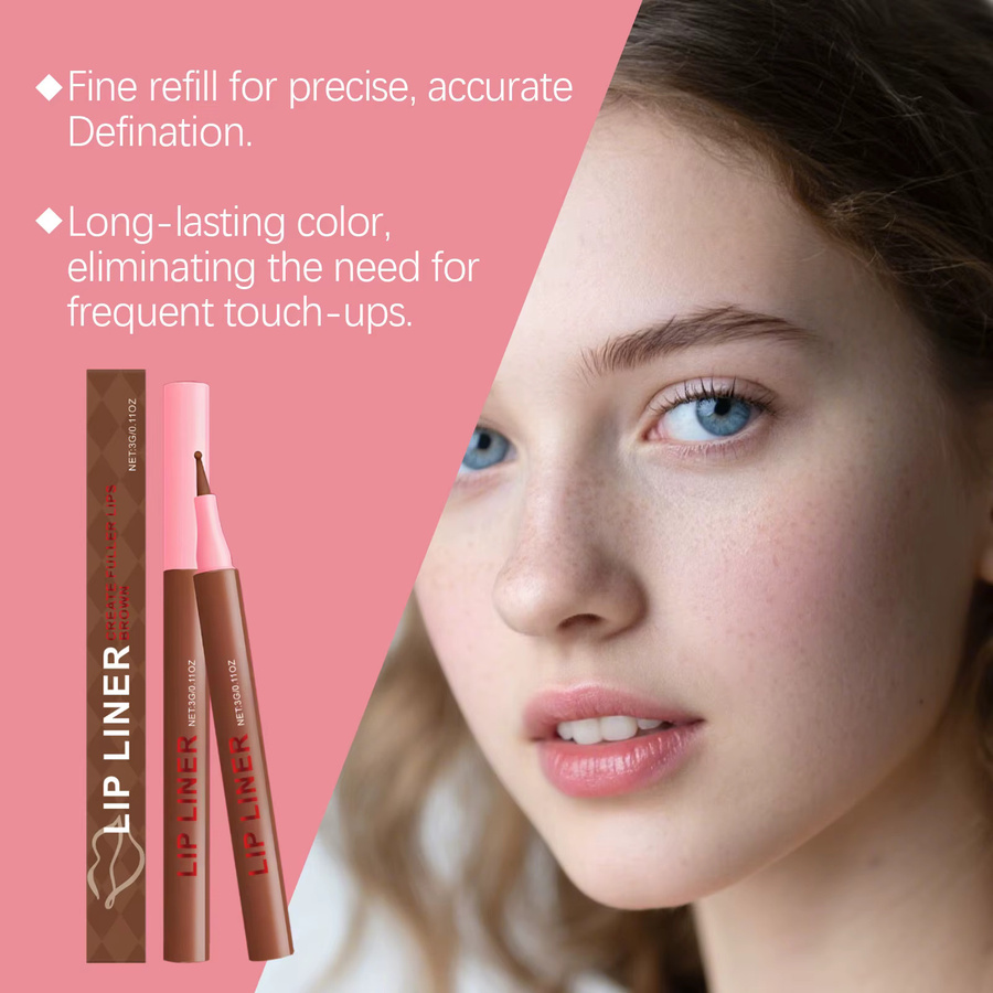 AMZ Lipliner, Braun, Wasserfest, 3g - Bild 3