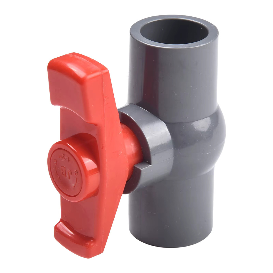 VIBRATITE PVC-Kugelhahn für Wasserleitungen mit Schiebeanschluss, Durchmesser: 32 mm - Bild 2