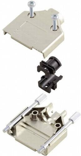MH Connectors D-SUB Gehäuse MHDTPK-25-K 6560-0145-03 mit 25 Polen aus metallisiertem Kunststoff in Silber - Bild 1
