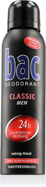BAC Classic Herrendeodorant Spray, 150 ml - Bild 1