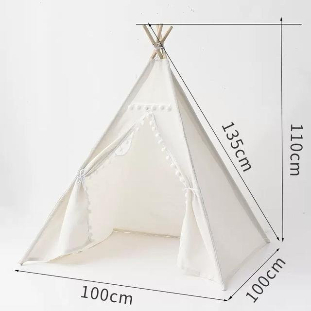 Topmix Kinderzelt Wigwam Teepee Tipi, Mädchen, ab 3 Jahre - Bild 1