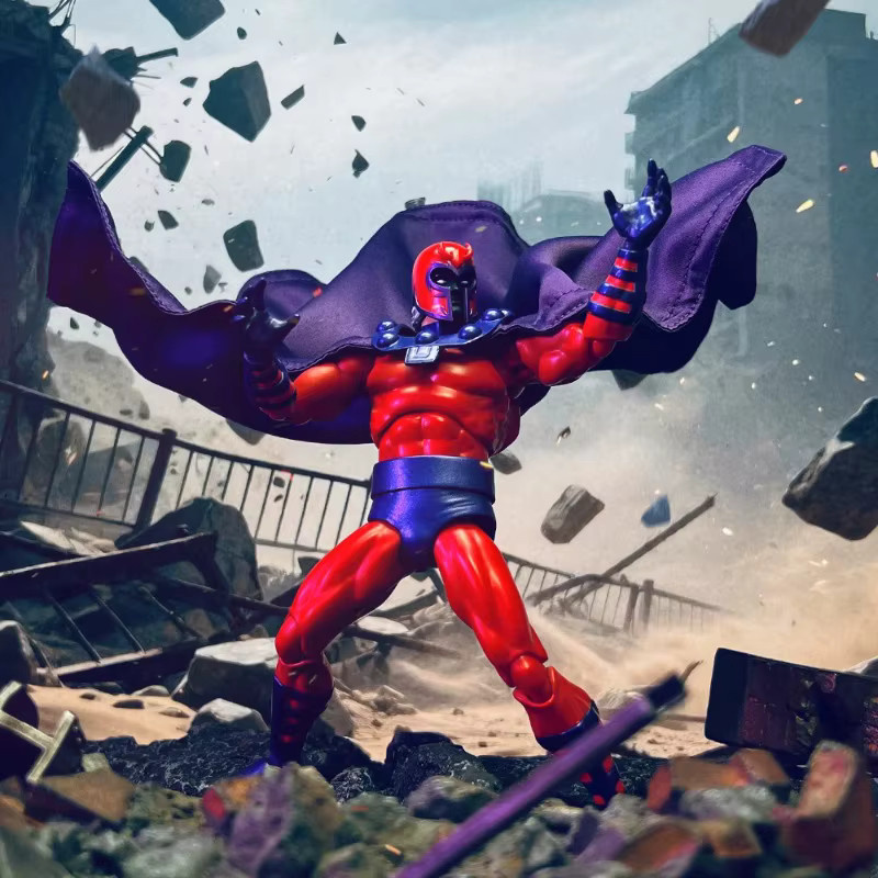 Hot Toys Marvel Magneto Umhang, Zubehör, Rot - Bild 4