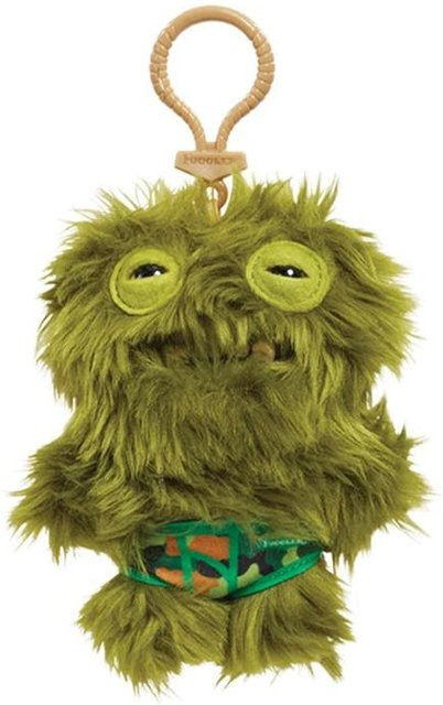 Fuggler Lustiges hässliches Monster Plüsch Schlüsselanhänger, beige, ab 14 Jahren - Bild 1