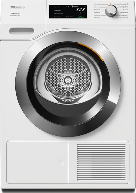 Miele T1 TEH 795 WP Wärmepumpentrockner, Weiß, Freistehend - Bild 1