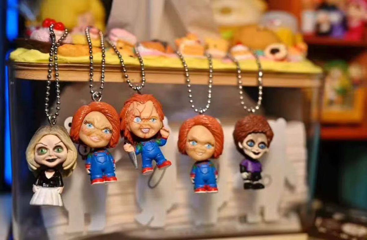 HEROCROSS Geisterpuppen Blindbox, Horror-Actionfiguren, Schlüsselanhänger - Bild 2