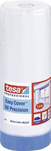 tesa Easy Cover Abdeckfolie Blau, B: 1,4 m x L: 33 m - Bild 1