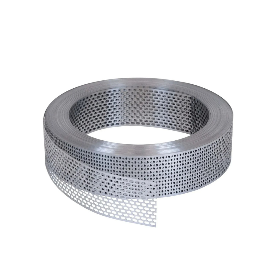 Daprona Vogelschutzgitter Lüftungsband aus Aluminium in Silber, Breite: 8 cm, Länge: 60 m - Bild 2