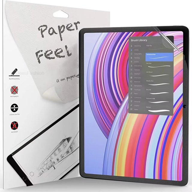 Papierähnlicher Displayschutz für Samsung Galaxy Tab S10 S9 S8 S7 S6 Lite FE Ultra A9 A8 A7 in Transparent - Bild 1
