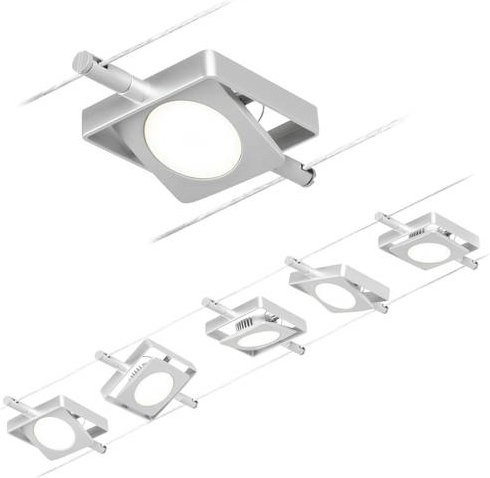 Paulmann 94420 Seil-Komplettsystem LED in Chrom matt - Bild 1