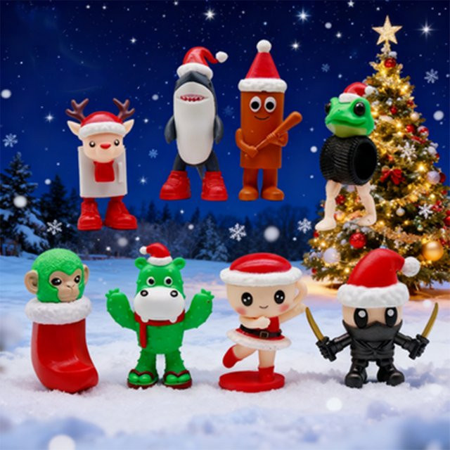Bandai Italienische Brainrot Tung Sahur Puppe, Einzelfigur, Bunt / Mehrfarbig - Bild 1