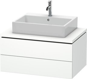 Duravit Waschtischunterschrank L-Cube in Weiß mit 2 Schubkästen, B/T: 82 x 54,7 cm - Bild 1