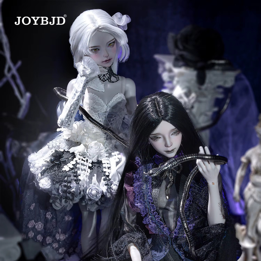 Joybjd Roki Komplettset, BJD-Puppe, Gothic-Stil, 1/4, Kunstharz - Bild 4