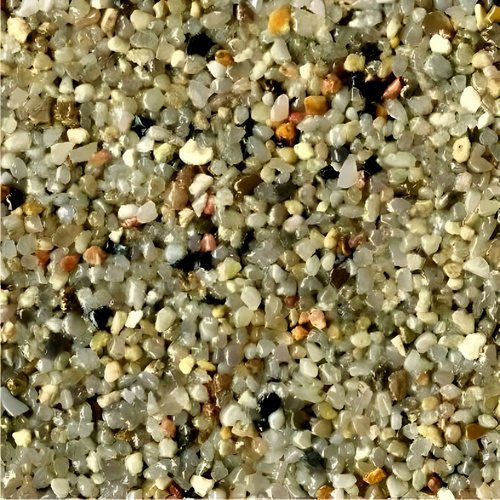 RAVELLO Steinteppich mit Epoxy für Innen und Außen in Beige, frostsicher - Bild 1