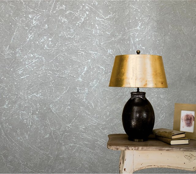 Marburg Vliestapete Vintage Deluxe Betonoptik Grau-Pearl FSC - Bild 1