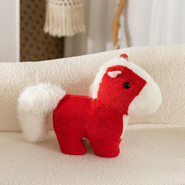 Yiran toy Pferdepuschelpuppen, Plüschtiere, 25cm - Bild 1