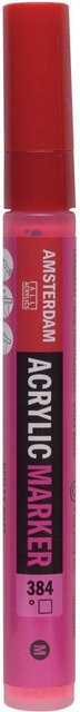 AMSTERDAM Acrylic Marker in Reflexrosa mit 3-4mm Spitze - Bild 1
