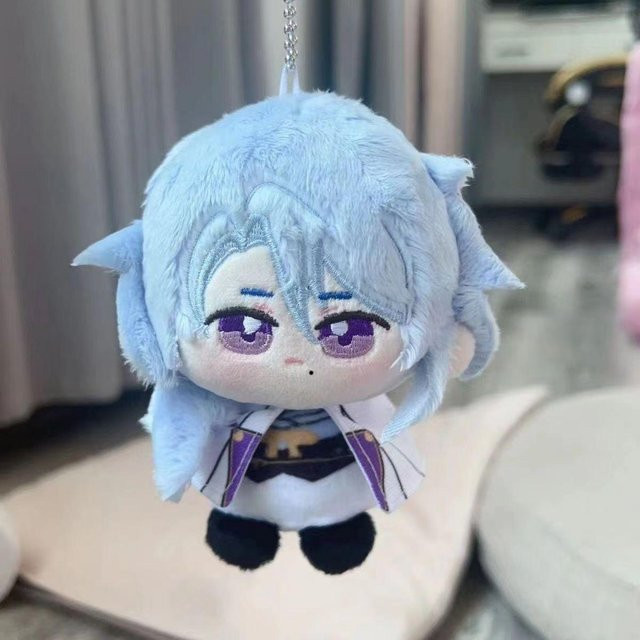 Genshin Impact Scaramouche Kamisato Ayato Plüschtier, Rucksackanhänger, 10cm, ab 14 Jahren - Bild 1
