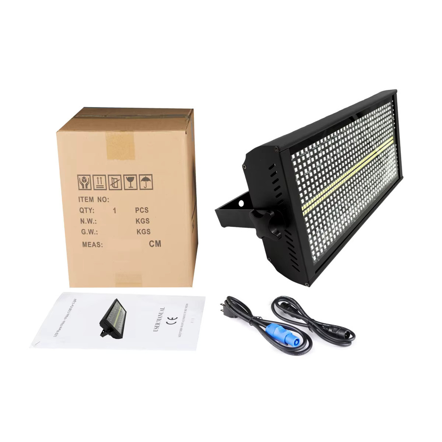 HYULIGHTS 200 W LED RGBW 4in1 DJ Wash Bar mit 48 Zonen, Stroboskop und 8000 K Weiß für Bühnenbeleuchtungseffekte - Bild 4