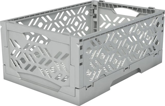 Eurobox-System Klappbox Mini Hellgrau - Bild 1